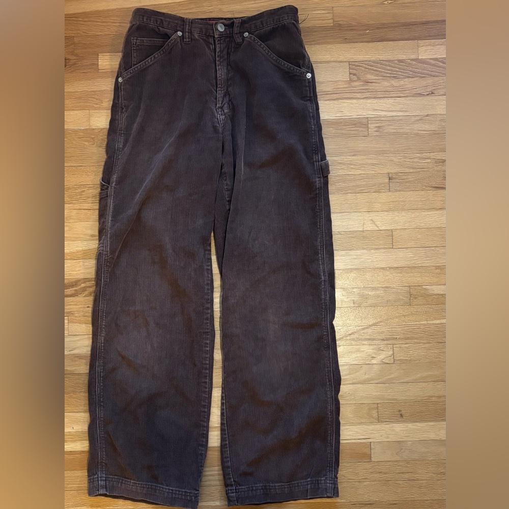 SOLD
Revolt Jeans Brown Corduroy Pants Straight-Leg